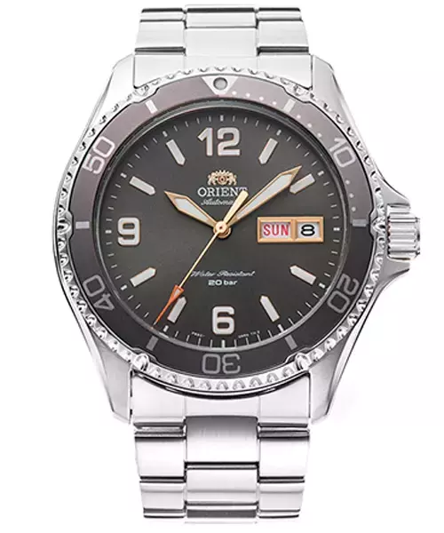 Orient RA-AA0819N – Reloj Diver Style Automático 41.8mm Gris Acero con Cristal de Zafiro 200M