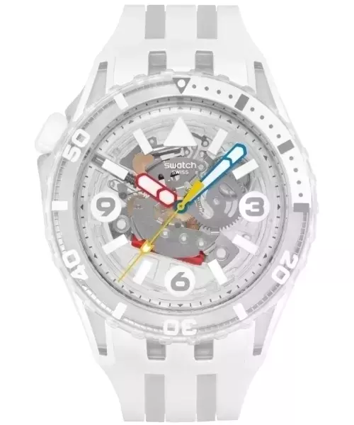 Swatch SSCU09K100 – Scubaqua Transparente 44mm Bioceramic Cuarzo 10 Atm