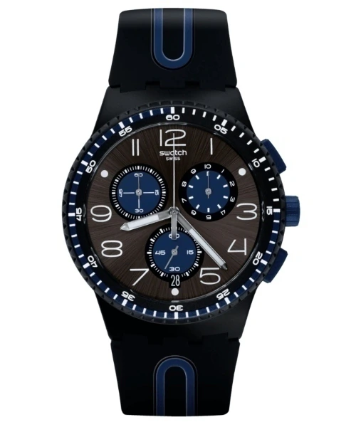 Swatch Kaicco SUSB406 Cronógrafo Cuarzo 42 mm Negro