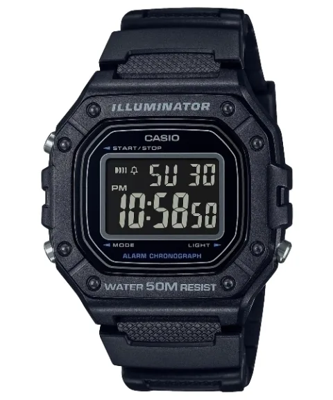 Casio W-218H-1B, foto 1