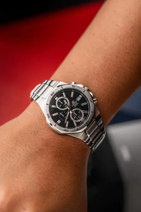 Casio Edifice EFV-640D-1AV Octogonal, foto 3