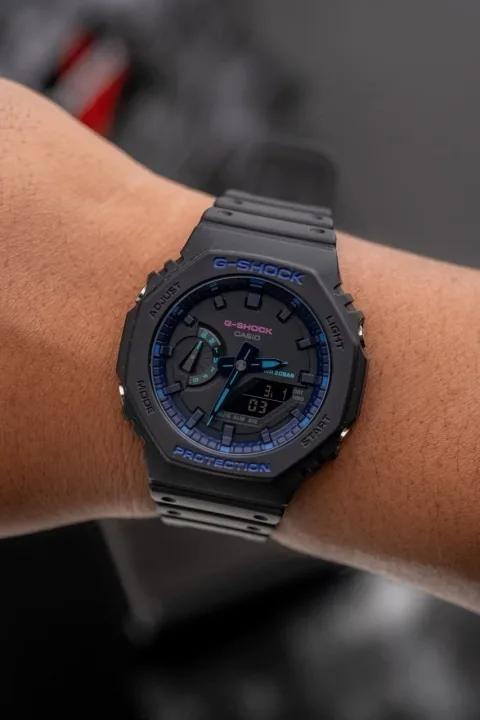 Casio G-Shock Analogo / Digital GA-2100VB-1A, foto 3