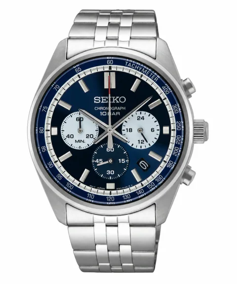 Seiko Discover More SSB427P1 Cronógrafo Azul, foto 1