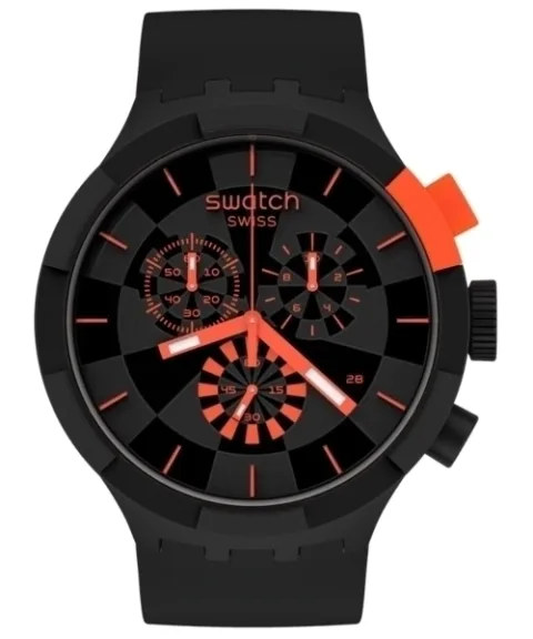 Swatch Big Bold Chrono Checkpoint Red - SB02B402, foto 1