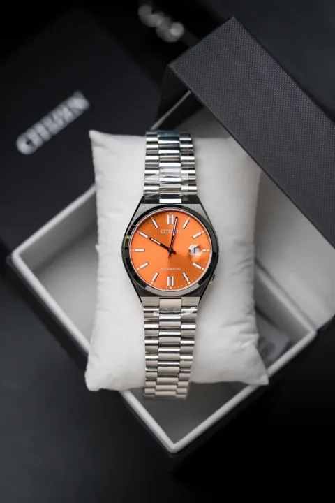 Citizen Tsuyosa NJ0151-53Z Automático Naranja, foto 2