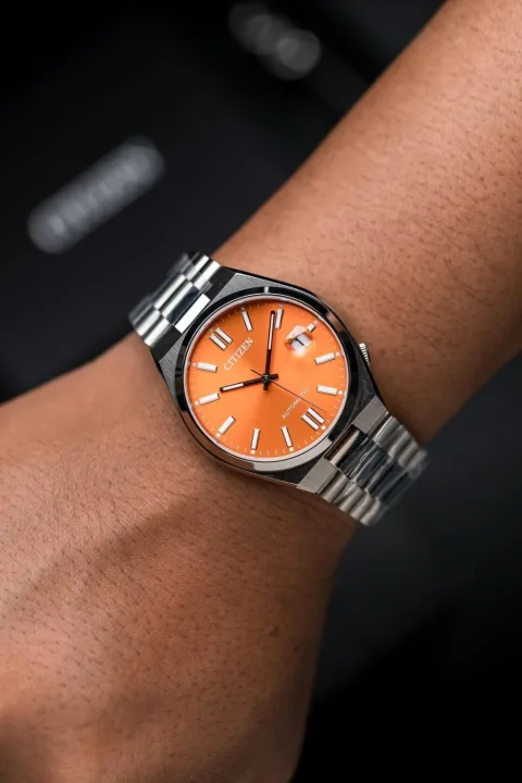 Citizen Tsuyosa NJ0151-53Z Automático Naranja, foto 4