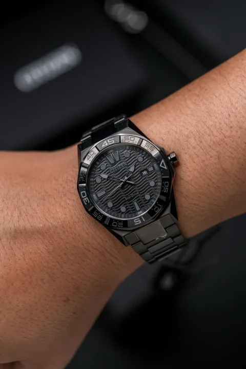 Citizen Brycen AW1855-52E Eco-Drive Negro Zafiro, foto 3