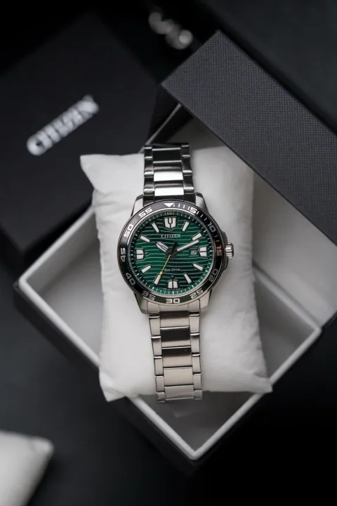Citizen Marine Sport AW1526-89X Eco-Drive Verde, foto 2