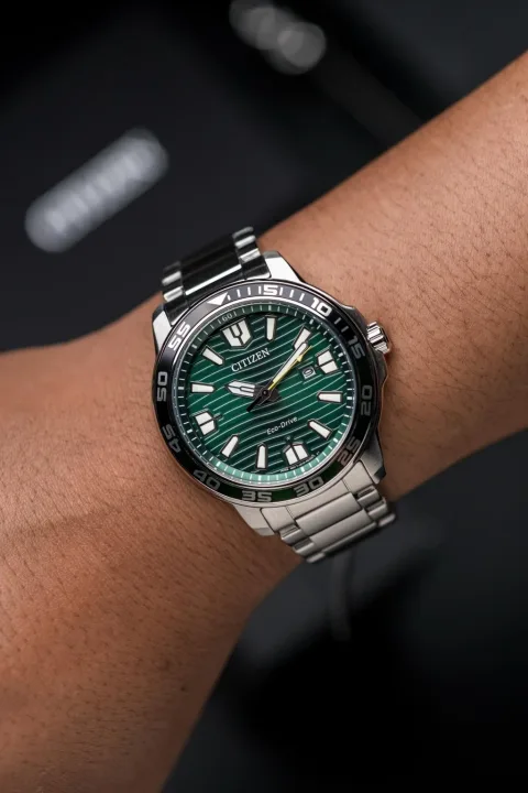 Citizen Marine Sport AW1526-89X Eco-Drive Verde, foto 3