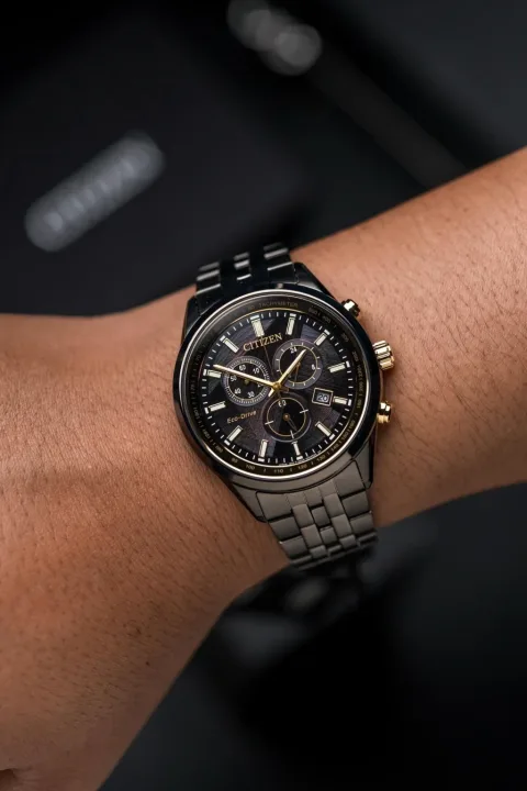 Citizen Light in Black AT2576-68E Eco-Drive Negro, foto 2